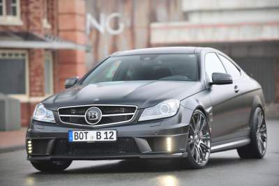 Most powerful C-Class yet: Brabus Bullit Coupe with 800HP V12