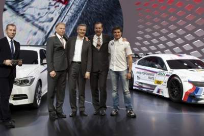 BMW showcased M3 DTM and M135i concept debut at Geneva