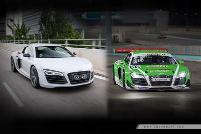 A twist of fate separates the R8 from the R8 LMS