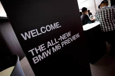 Preview of the BMW M6 Convertible at the Singapore Yacht Show 2012