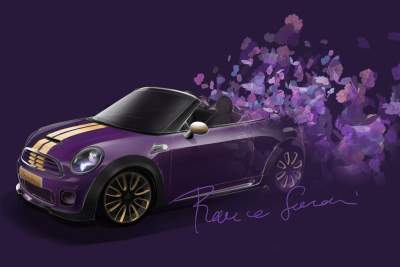 MINI Roadster teased for Life Ball benefit