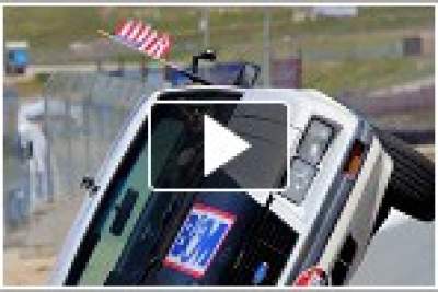 A tale of 2 wheels: Man attempts lap around Leguna Seca flipped on two wheels