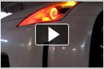 Nissan 350Z Fairlady gets Iron Man headlamps conversion