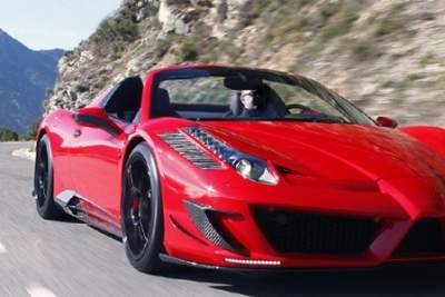 Mansory pimps the Ferrari 458 Italia Spyder