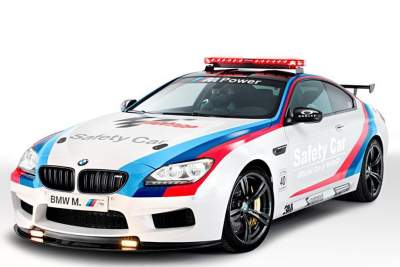 BMW M6 replaces the 1M for MotoGP safety car