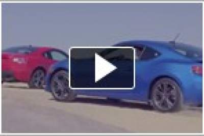 A pair of enthusiasts take a ride on the 2013 BRZ