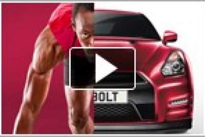 Nissan brings the worlds fastest man for marketing campaign