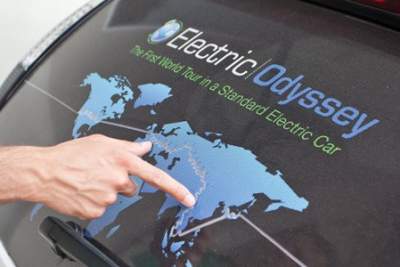 World's first EV tour makes a stop on local shores