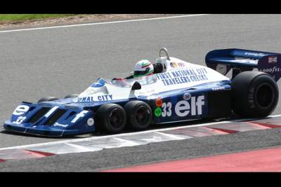 Three six wheeled F1 cars will be on display at Goodwood festival