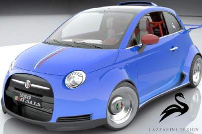 Lazzarini Design previews the new 550 Italia - powered by Ferrari