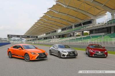 Lexus' exhilaration expedition with the RC and RC F