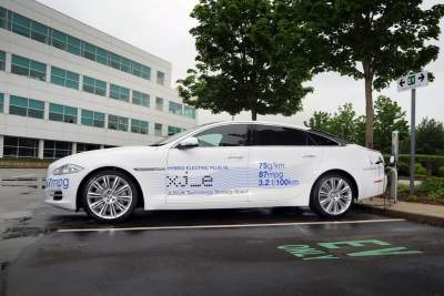 Jaguar previews hybrid XJ at Goodwood Festival