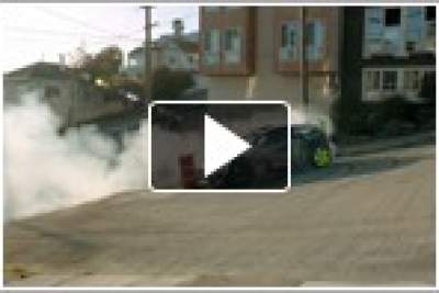 Ken Block makes San Francisco his playground