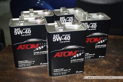 ATOM motor oils - Cleaning and protecting in an economical way