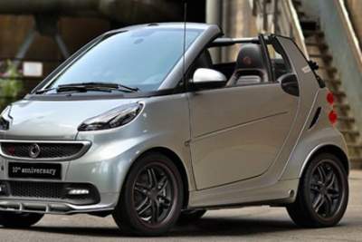 German tuners Brabus and Smart city car are celebrating their 10th Anniversary