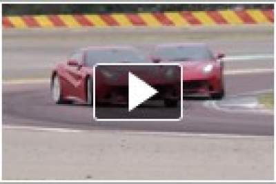 Ferrari kicked off International media test drive for F12 Berlinetta