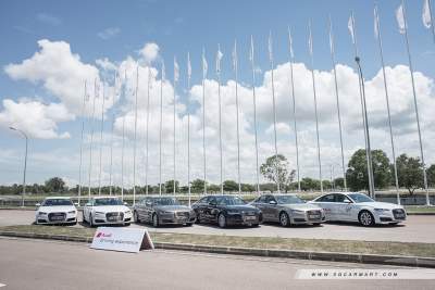 Behind the scenes of an Audi Driving Experience brand ambassador