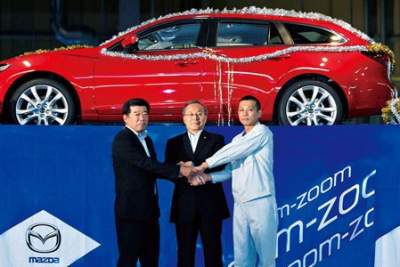 Mazda6 production gets underway in Japan