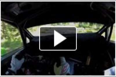 Ken Block's helmet camera provides immense action