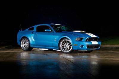 2013 Ford Shelby GT500 Cobra created as a tribute to Carroll Shelby