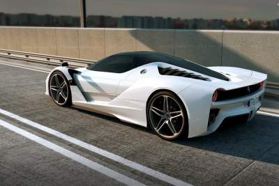 Artist David Williams visions the Ferrari F70 Hybrid Hypercar