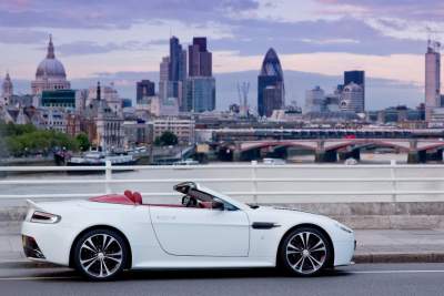 Aston Martin V12 Vantage Roadster World Motorshow Debut at Salon Prive 2012
