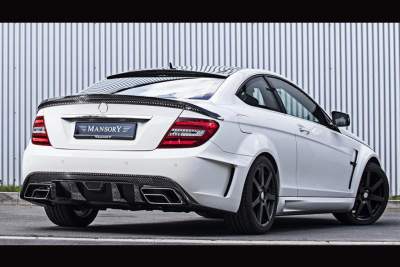 Carbon Fibre it: Mansory reveals new styling for Mercedes C-Class Coupe