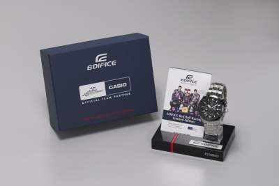 Casio's new timepiece brings Red Bull F1 racing action onto your wrist