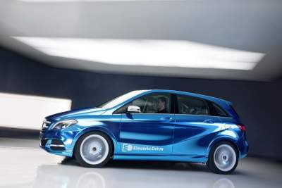 Mercedes brings the all electric B-Class to Paris