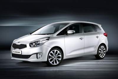 Kia breaks cover of 2013 Carens ahead of Paris debut