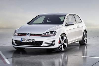 Volkswagen Golf VII GTI concept unveiled sparks production model countdown