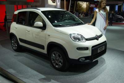The Fiat Panda-monium: 2013 model showcased at Paris