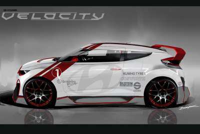 Velocity Concept - Hyundai heats it up with modified Veloster for SEMA show