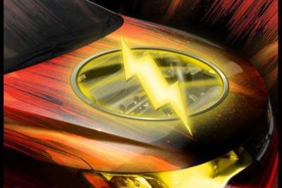 2nd of 8 Justice League KIAs: Flash-themed Forte Coup teased for SEMA
