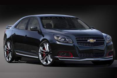 The SEMA forms of Chevrolet Performance: Malibu Turbo Performance concept