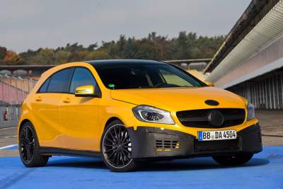 The A 45 AMG will be previewed in Geneva