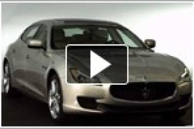 New Quattroporte grins its trident badged grille on video