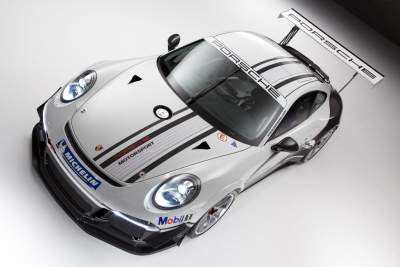 Porsche has lifted the veil off the new 991 series 911 GT3 Cup racer