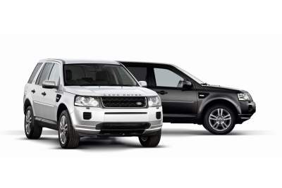 Black and White limited edition Land Rover Freelander 2