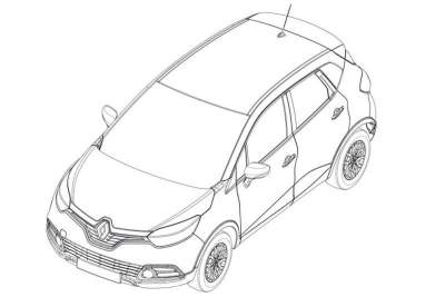 Renault Captur production version revealed in design sketches