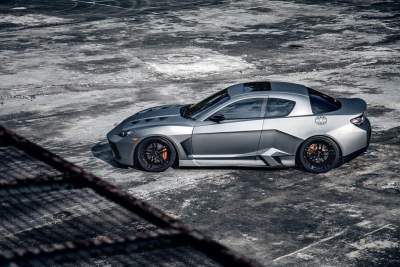 Local car enthusiast gives Mazda a Lamborghini inspired tweak