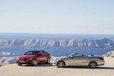 Mercedes-Benz updates the coupe and cabriolet E-Class models