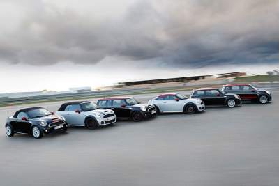 MINI offers the full range of John Cooper Works with Automatic transmission