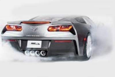 2014 Chevrolet Corvette rear leaked in magazine