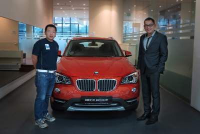 BMW Asia awards SCMS 2012 Team BMW winner with the X1