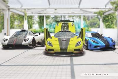 The five most expensive cars sold in Singapore