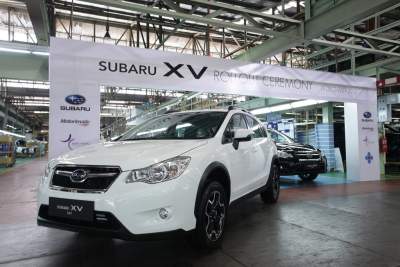 Subaru to export most Malaysian assembled XV cars to regional countries