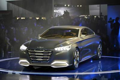 Hyundai previews its future Genesis model through the HCD-14 concept