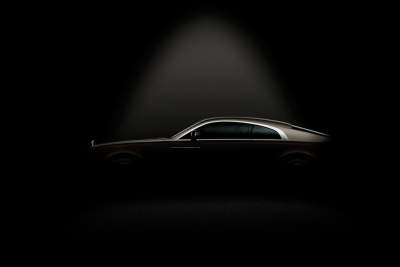 Rolls-Royce teases profile pictuce of Ghost model coupe variant