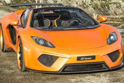 McLaren 12C Spider gets flamboyant update from FAB Design
